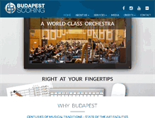 Tablet Screenshot of budapestscoring.com